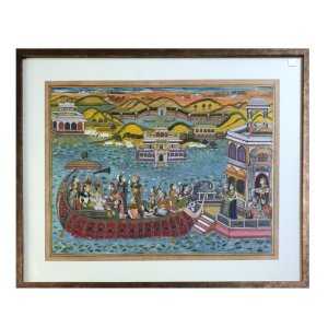 kishangarh style miniature painting