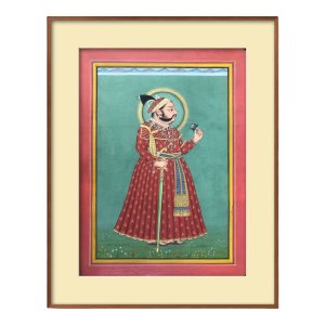 mewar king miniature painting