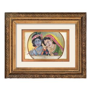 radha krishna painting